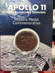Apollo 11 Collectible Set: 1 oz Copper & Silver
