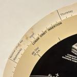Apollo 11 Mission Analyzer Navigation Rotating Chart