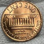 1974 No Mint Mark Penny Die Clash Errors