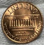 1974 No Mint Mark Penny Die Clash Errors