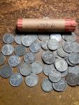 1943-D Steel Lincoln Wheat Penny Roll of 50
