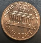 1969-S Lincoln Memorial Penny Rotated Rev Error