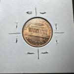 1969-S Lincoln Memorial Penny Rotated Rev Error