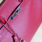 Hermès Birkin 30 Rouge Grenat Leather Bag
