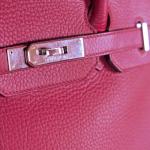 Hermès Birkin 30 Rouge Grenat Leather Bag
