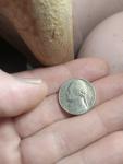 1974 Jefferson Nickel Coin US No Mint Mark