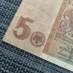 WW2 German 5 Mark Banknote 1942 Currency
