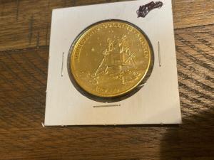 1969 Apollo 11 Lunar Landing Medal - Neil Armstrong