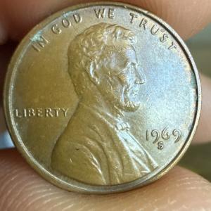 1969-S Lincoln Penny Double Die Collectible Coin