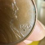 1969-S Lincoln Penny Double Die Collectible Coin