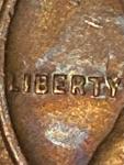 1955 Lincoln Wheat Cent Rainbow Toned Double Die