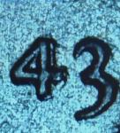 1943 Steel Penny with Errors and No Mint Mark