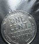 1943 Steel Penny with Errors and No Mint Mark