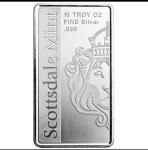 Silver 10 oz Scottsdale Archangel Michael Bar