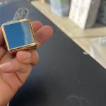 Vintage Colibri Cube Lighter Blue Made in Japan