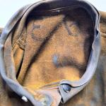 1940s Leather Welder's Jacket - WW2 Collectible