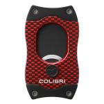 Colibri S-Cut Carbon Fiber Cigar Cutter - Red