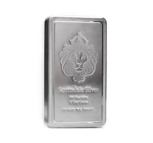 Scottsdale Stacker 10oz Silver Bar .999
