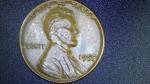 1955 Lincoln Wheat Penny Triple Error Coin