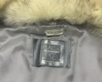 Silver Fox Fur Coat, Medium Size