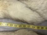 Silver Fox Fur Coat, Medium Size
