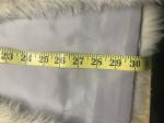 Silver Fox Fur Coat, Medium Size