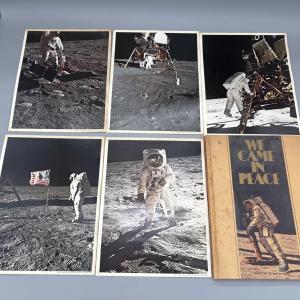 1969 Apollo 11 NASA Moon Landing Photo Set