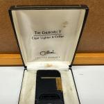 Colibri Churchill V Cigar Lighter and Cutter Set