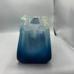 Hermes Birkin Flower Vase in Blue