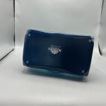 Hermes Birkin Flower Vase in Blue