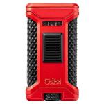 Colibri Ascari Triple Jet Butane Lighter - Metallic Red