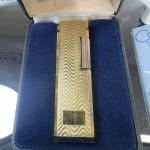 Colibri Vintage Gold Tone Butane Pocket Lighter