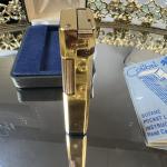Colibri Vintage Gold Tone Butane Pocket Lighter