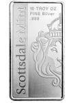 10 Oz Scottsdale Archangel Silver Bar Collectible