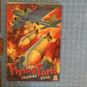 1944 Flying Forts WWII Coloring Book for Kids