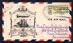 1933 Zeppelin U.S.S. Macon & Frigate Constitution Signed