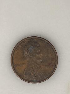 1974 Lincoln Memorial Penny Without Mint Mark