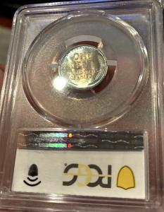 1943-S Steel Lincoln Penny PCGS MS65 Toned