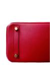 Hermes Birkin 25 Handbag in Deep Red
