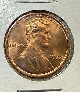 1972 Lincoln Memorial DDO Cent - BU Uncirculated