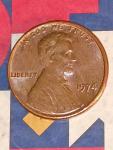 1974 Lincoln Penny Without Mint Mark