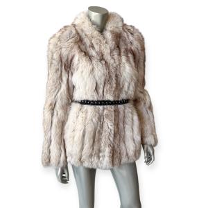 Vintage Saga Fox Fur & Leather Women's Coat