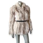 Vintage Saga Fox Fur & Leather Women's Coat