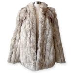 Vintage Saga Fox Fur & Leather Women's Coat