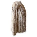 Vintage Saga Fox Fur & Leather Women's Coat