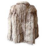 Vintage Saga Fox Fur & Leather Women's Coat