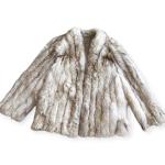 Vintage Saga Fox Fur & Leather Women's Coat