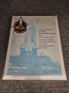 Space Shuttle Columbia First Flight Collectible Patch