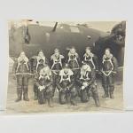 Vintage WWII B-24 Liberator Crew Photo 11x14