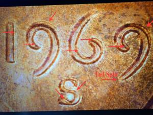 1969-S Lincoln Memorial Cent DDO-002 Collectible